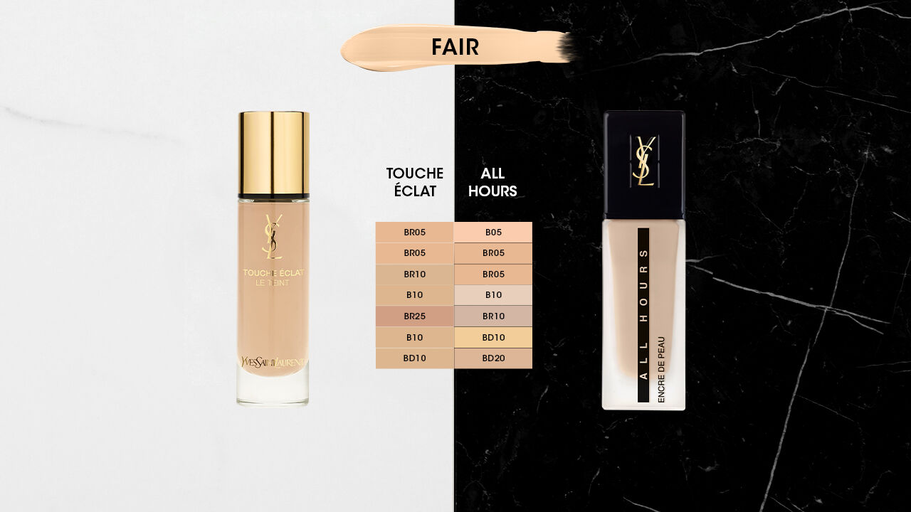 ysl foundation shade match